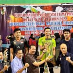 Dispora Pekanbaru Hadiri Penutupan Kejuaraan Divisi Utama Bola Volly Kota Pekanbaru Tahun 2022