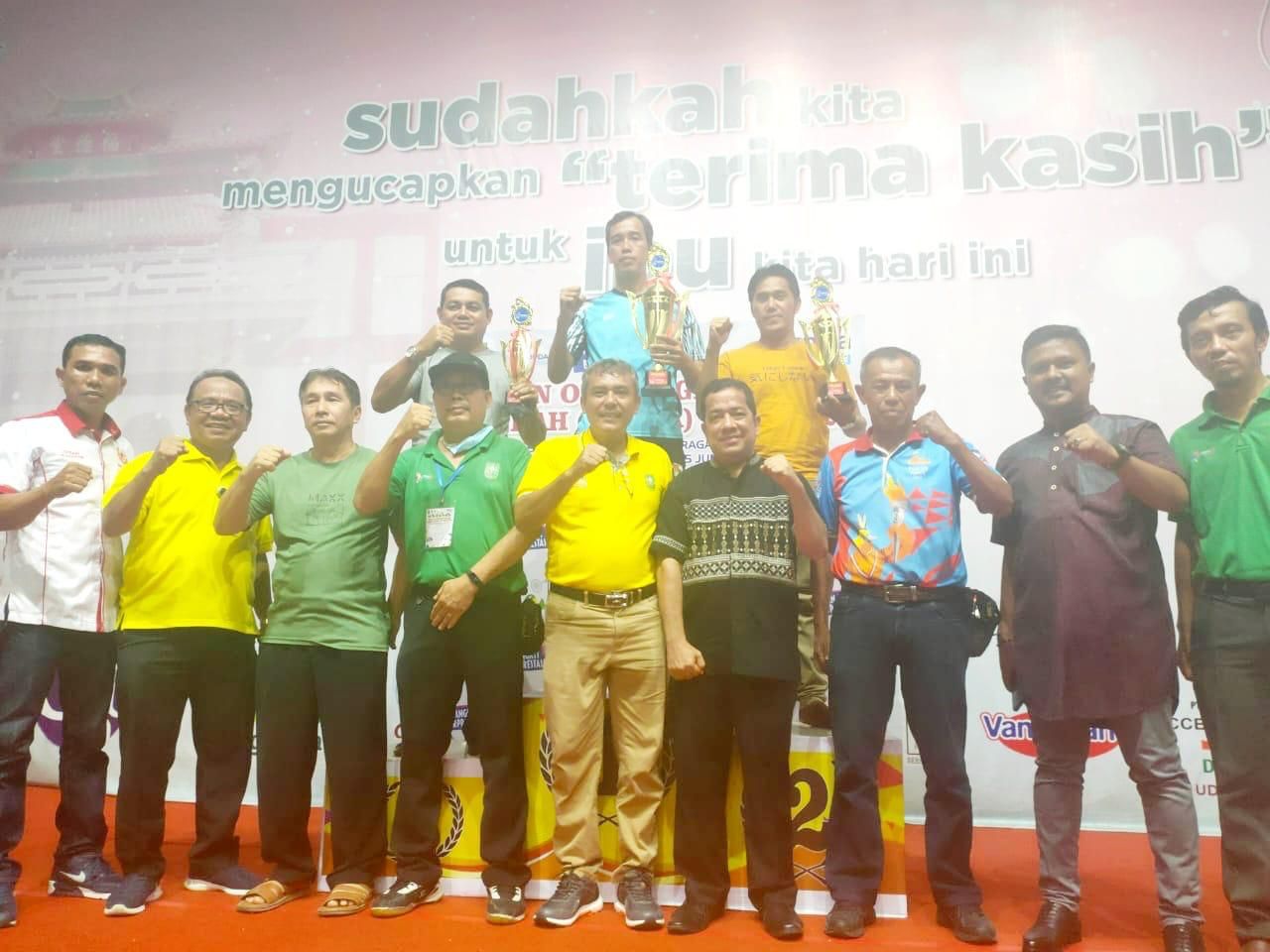 Dispora Pekanbaru Apresiasi Cabor Bulutangkis Berhasil Dulang Emas di POPDA XV Provinsi Riau 2022
