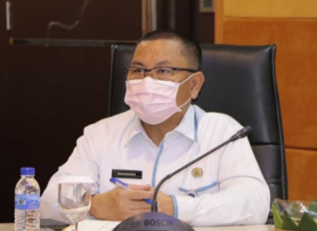 Kepala BKPSDM Pekanbaru Ikuti Pengumuman Hasil Pengukuran Tingkat Kepatuhan Pelaksanaan NKK ASN Secara Virtual