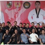 Kadispora Pekanbaru Hadiri Pelantikan Pengurus Taekwondo Indonesia Pekanbaru 2022-2026