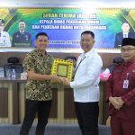Kepala BKPSDM Pekanbaru Pimpin Sertijab Kepala Dinas PUPR