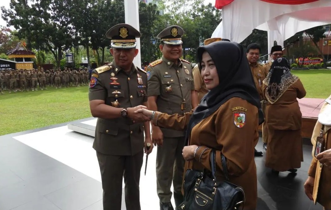 Kepala BPKAD Ucapkan Selamat Atas Sertijab Kasatpol-PP Pekanbaru
