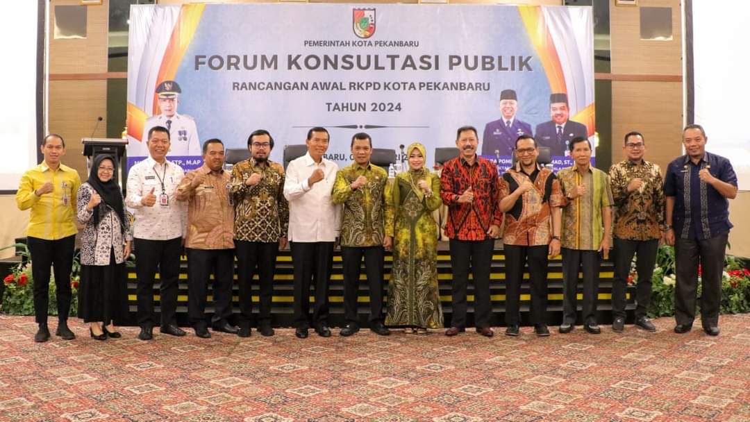 BPKAD Pekanbaru Hadiri Forum Konsultasi Publik RKPD yang Dibuka Langsung Pj Walikota