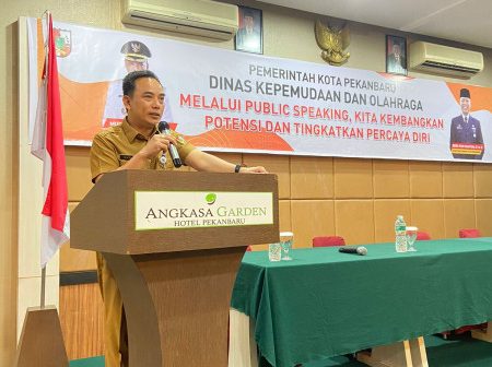 Dispora Gelar Pelatihan Public Speaking Untuk Generasi Muda kota Pekanbaru