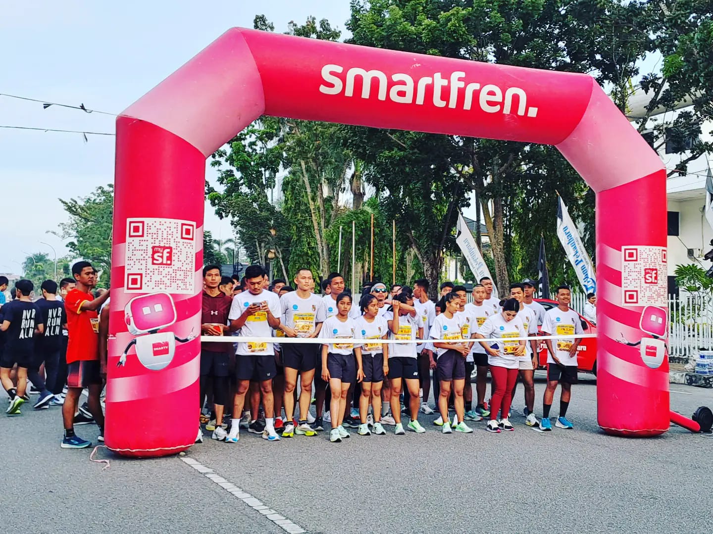 Kolaborasi Dengan Hotel Dafam, Dispora Pekanbaru Dukung Penyelenggaraan Dafam Run 5.1 K 