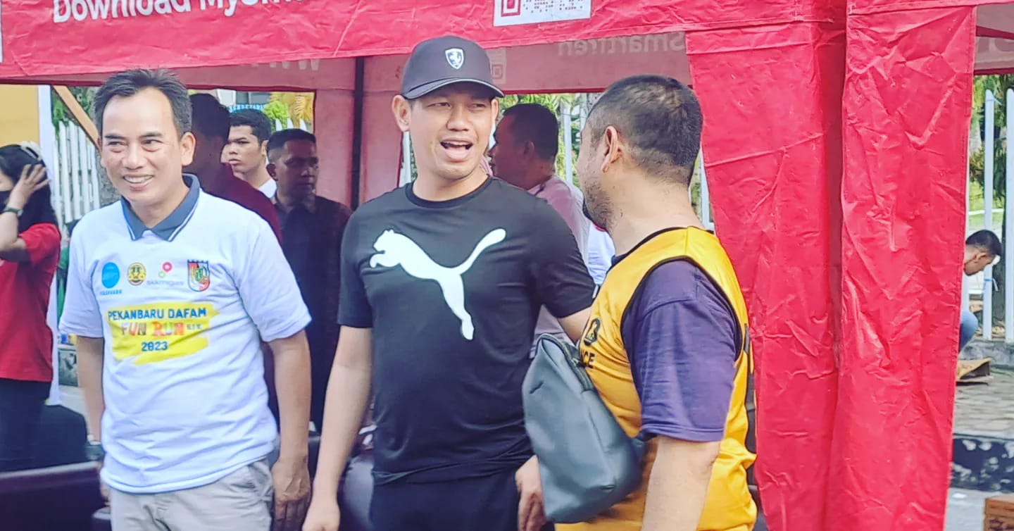 Kolaborasi Dengan Hotel Dafam, Dispora Pekanbaru Dukung Penyelenggaraan Dafam Run 5.1 K 