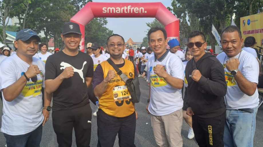 Kolaborasi Dengan Hotel Dafam, Dispora Pekanbaru Dukung Penyelenggaraan Dafam Run 5.1 K 