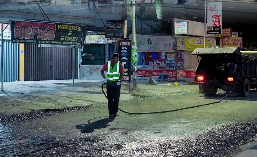 684 Titik Jalan Rusak Sudah Diperbaiki PUPR Pekanbaru